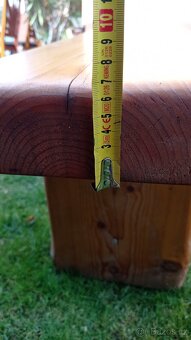 LAVICE DŘEVĚNÁ MASIV - 2