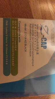 Automatická krytka JJC na objektivy 37mm - REZERVACE - 2