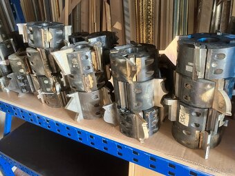 Frézovací hlavy na blanketové nože , Karned,Vydona ,Stehle. - 2