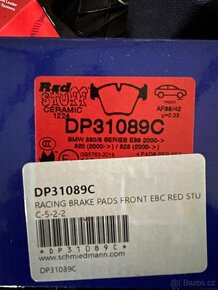 Destičky EBC red stuff - 2