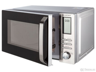 Mikrovlnná trouba Silvercrest stříbrná - 2