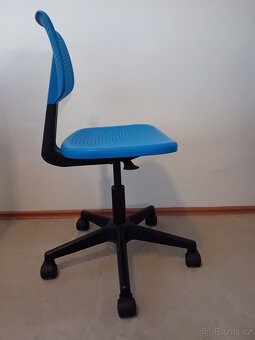 Dětská židle Alrik modrá značka IKEA - 2