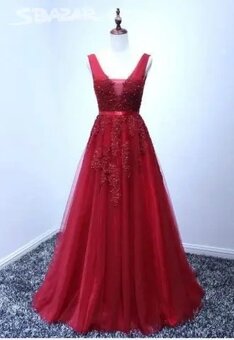 Plesové/Maturitní šaty velikosti S - 2