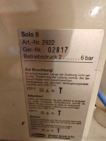 Pískovací box Solo II - 2