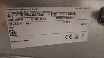 Prodám sušičku prádla Bosch - 2