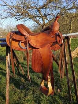 Westernové sedlo - 2