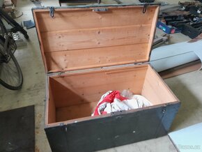 Lodní kufr , dřevěná bedna - 2