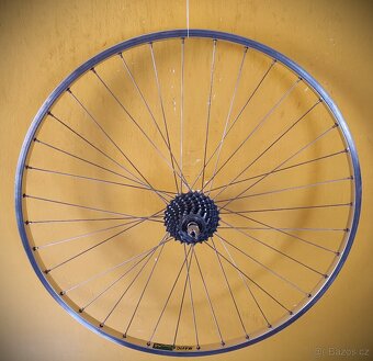 zapletená kola Mavic MA2, náboje Dura Ace - 2