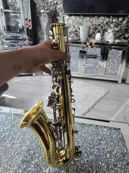 Alt saxofon B&S Bundy II – po generálce, nový lak i podlep - 2