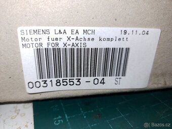 Servomotor Siemens AG X Axis - BB 58.82.11-SN3-S - 2