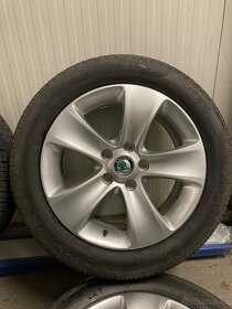 originální letní sada Škoda Superb II, Yeti 205/55/16 XL - 2
