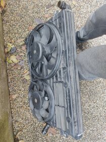 Chladič a ventilátor 2.0 TDI - 2