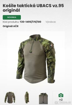 UBACS taktická blůza AČR - 2