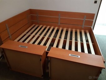 Postel s matrací a úložným prostorem - 2