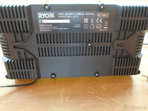 Prodám nabíječku Ryobi RC18627 na 18V se 6 porty - 2