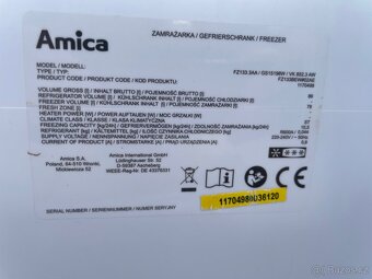 Mrazák Amica - 2