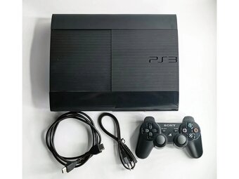 PS3 500GB 2 ovladače top stav - 2