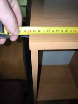 DOVOZ MOŽNÝ Regál knihovna policová skříňka 40x133x37 - 2