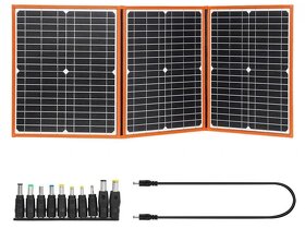 Přenosný solární panel - skládací solární nabíječka 60W - 2