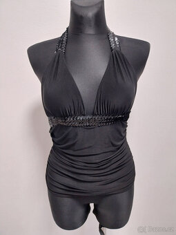Luxusní top s flitry - vel. M/L - 2