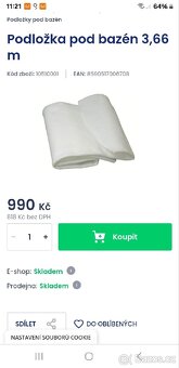 Podložka pod bazén Marimex 366 - 2