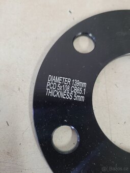 Rozšiřovácí podložky OMP 5x108 / 5mm - 2