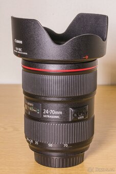 Canon EF 24–70mm f/2,8L II USM + UV + CPL filtry - 2