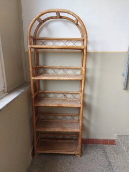 Regál ratanový - 2