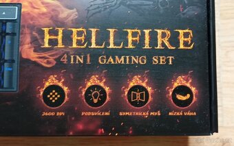HERNÍ SET YENKEE 4V1 HELLFIRE - 2