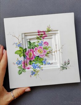 Vynikající obraz z míšeňského porcelánu Arite Meissen - 2