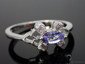 Stříbrný prsten s Iolitem - 2