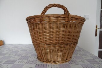 Proutěný koš na prádlo - 2