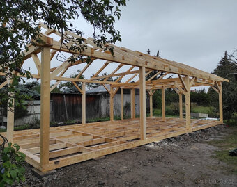 Zahradní domek konstrukce - 2