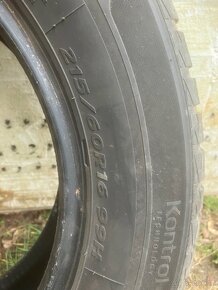 Celoroční pneu Hankook 215/60 R16 - 2
