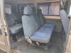Sedačky trojsedák pro Fiat Ducato 244 (Boxer, Jumpe - 2