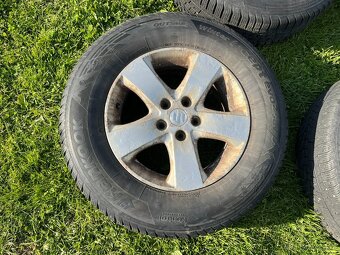 4 Kola - hlíníkové ráfky,pneu, 225/70R16 103H Toyota/Suzuki - 2