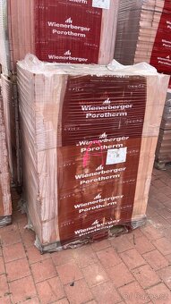Cihly Porotherm 38 TB Profi 1/2 poloviční - 2
