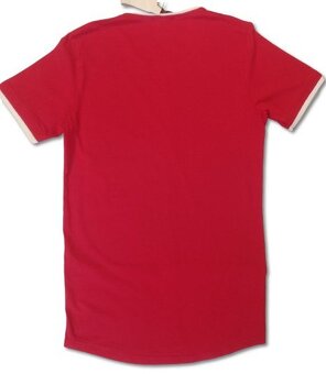 Zářivě červené tričko N10 Club - styl a pohodlí - 2