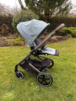 Kočárek CYBEX Gold Balios S Lux Taupe Stormy Blue - 2