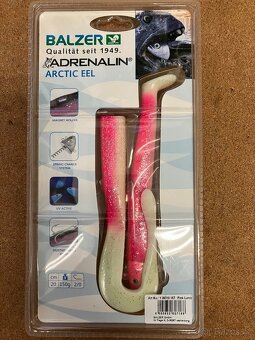 Balzer Adrenalin Arctic Eel 150 g Pink/lumino - 2