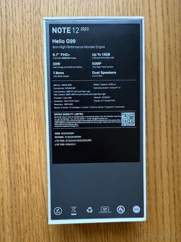 Infinix Note 12 2023 13GB/128GB Volcanic Grey X676C - 2