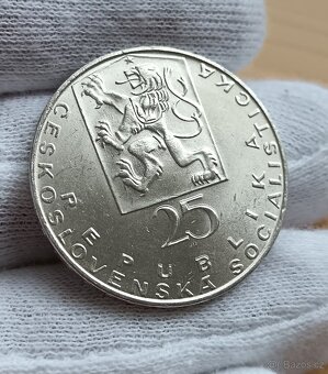 Stříbrná pamětní mince Evangelista Purkyně 1969 - 2
