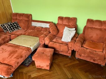 Rozkládací sedací souprava - 2