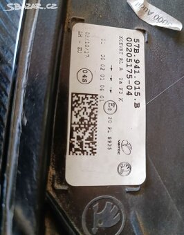 Škoda Karoq led světlomet levý 57B 941 015 B - 2