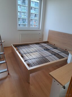 postel MALM 180x200 cm, rošty - 2