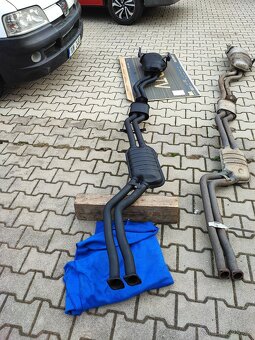 BMW E46 upravený výfuk 6 válec 320i, 325i, 330i - 2