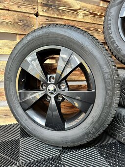 ZIMNÍ - Škoda Octavia IV originální ALU disky 5x112 R16 - 2
