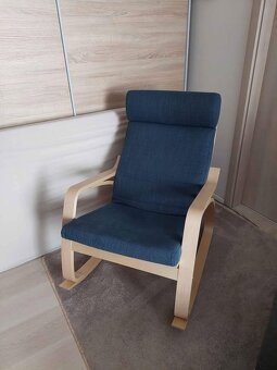 Houpací křeslo IKEA POÄNG - rám + čalounění - 2