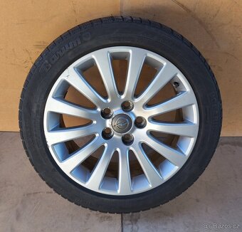 Sada alu kol Opel - zimní pneu 245/45 R18 - 2