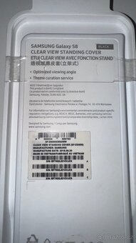 Samsung Clear View Standing Cover pro Galaxy S8 - 2